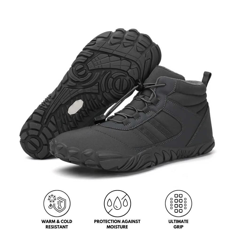 FJORRA® Arctic Pro - Rutschfeste & vielseitige Winter-Barfußschuhe (Unisex)