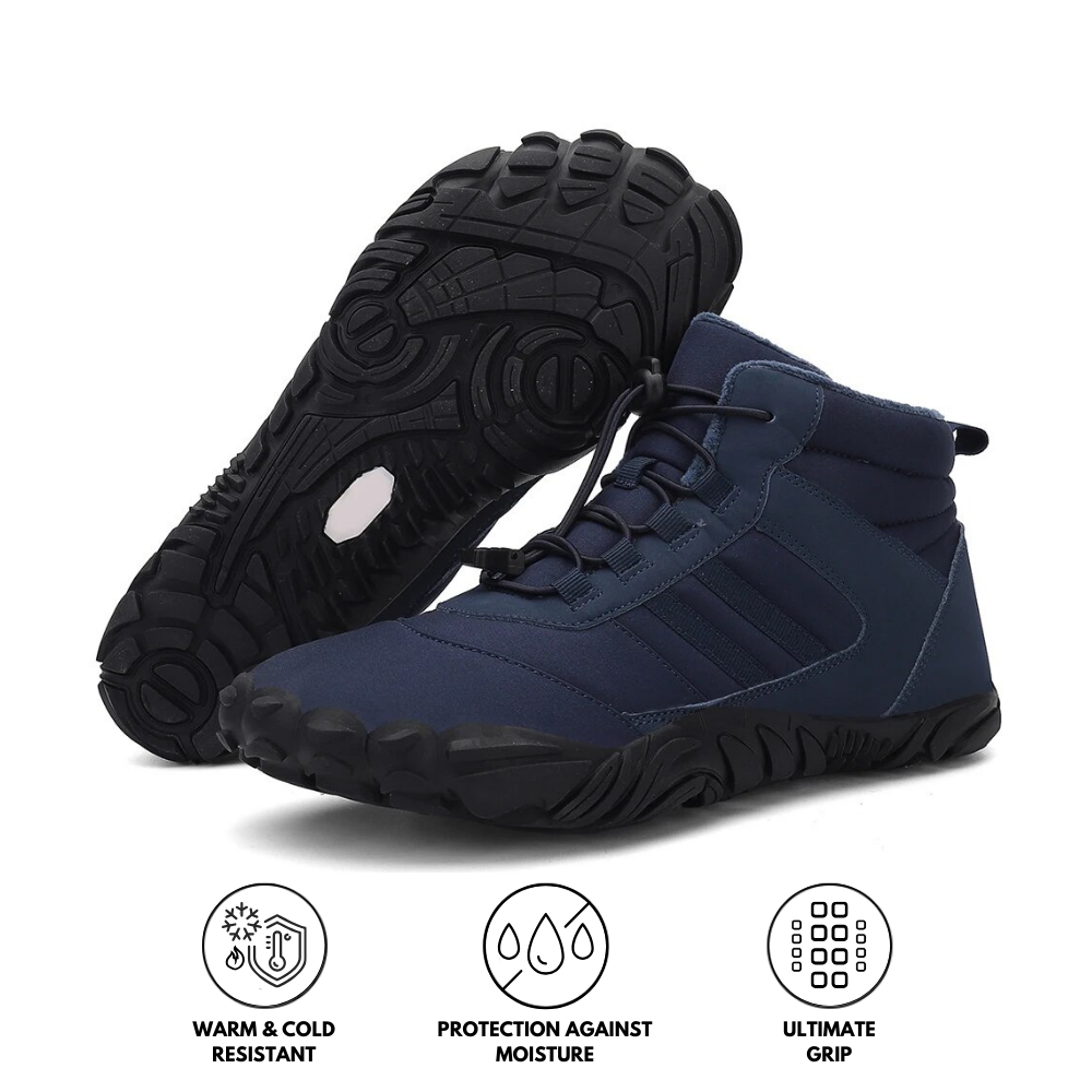 FJORRA® Arctic Pro - Rutschfeste & vielseitige Winter-Barfußschuhe (Unisex)